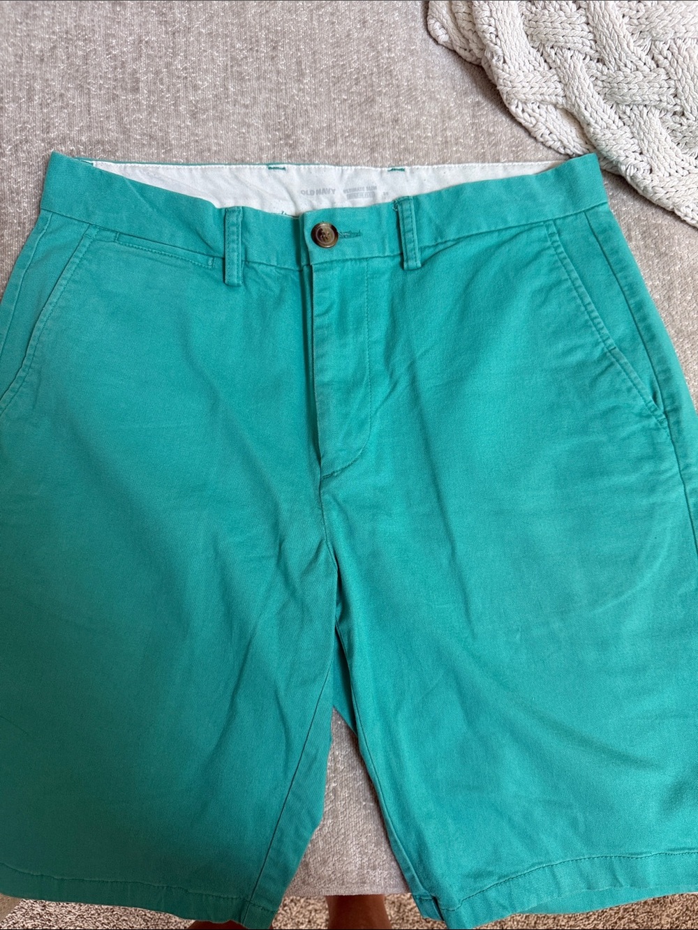 Old Navy 30 slim Teal Green Casual Shorts